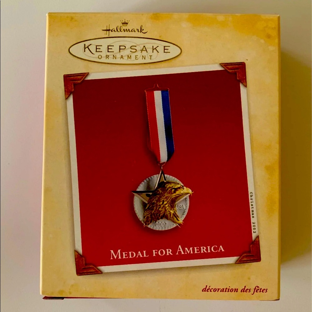 Metal for America Hallmark Collectors ornament NIB